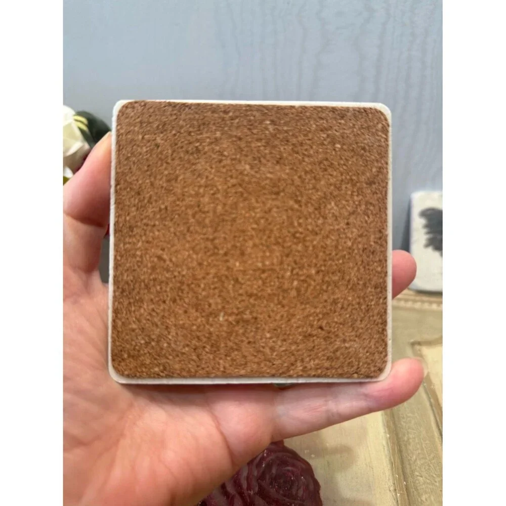 Chicken Resin Coasters Set of Four Rustic Country Farmhouse Ranch